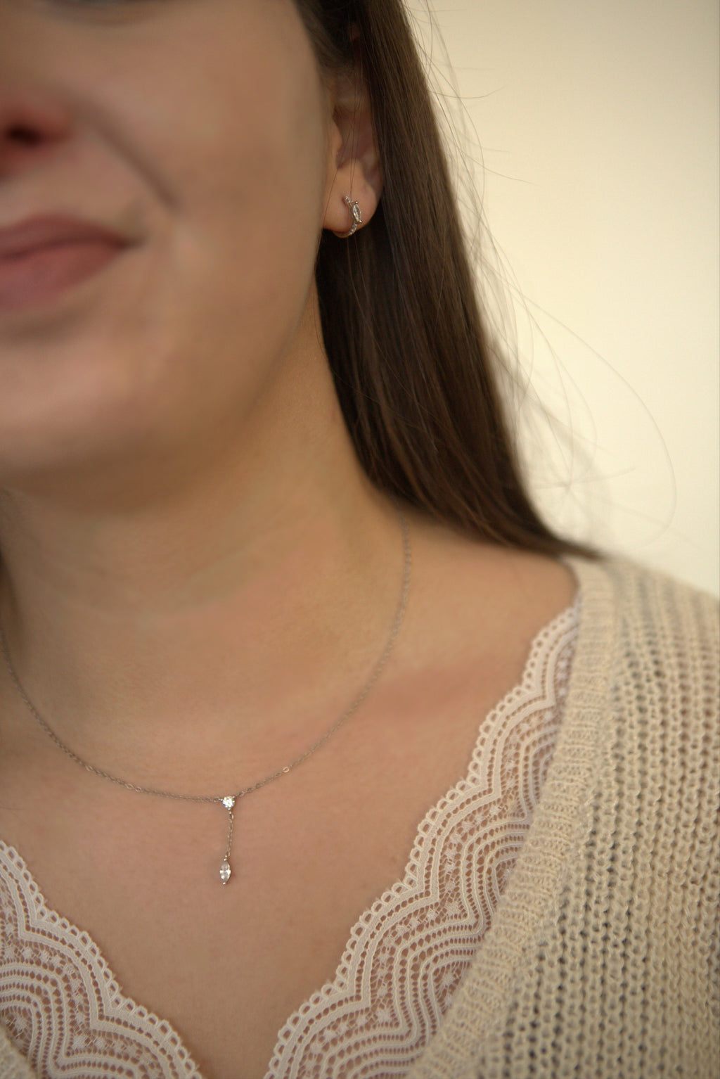 Collier Lueur d'Argent Argent Sterling 925