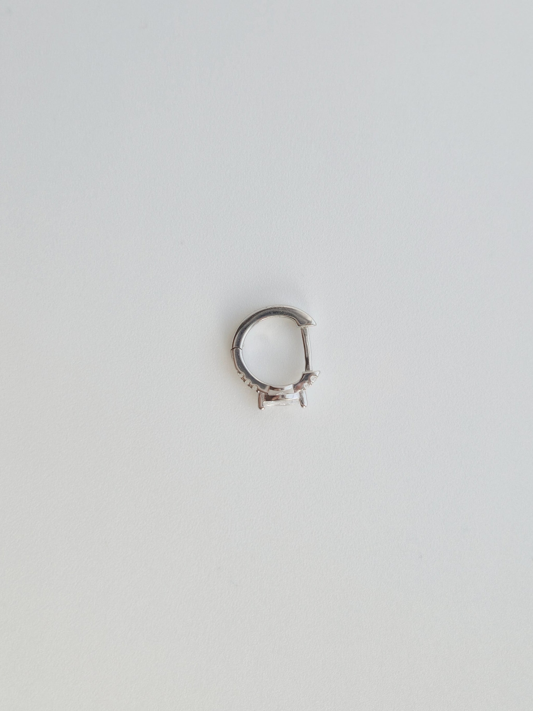 Boucle D'Oreille Céleste en argent 925 et Zircons