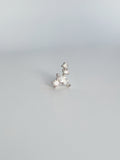 Boucle D'oreille Constellation Argent 925 et Zircons Droite