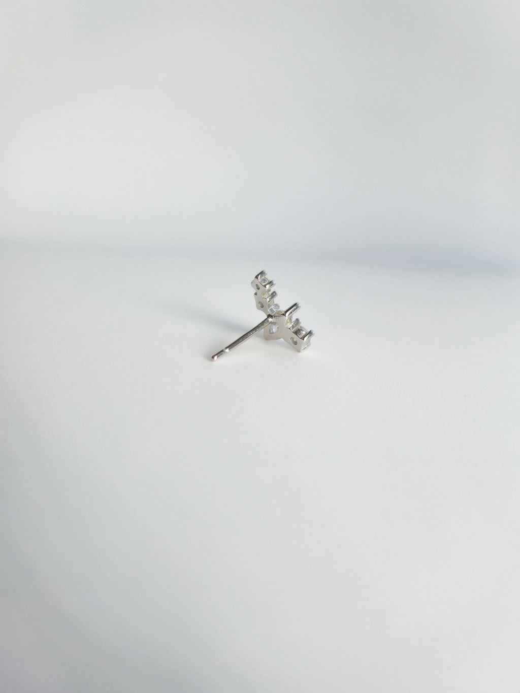 Boucle D'oreille Constellation Argent 925 et Zircons Droite