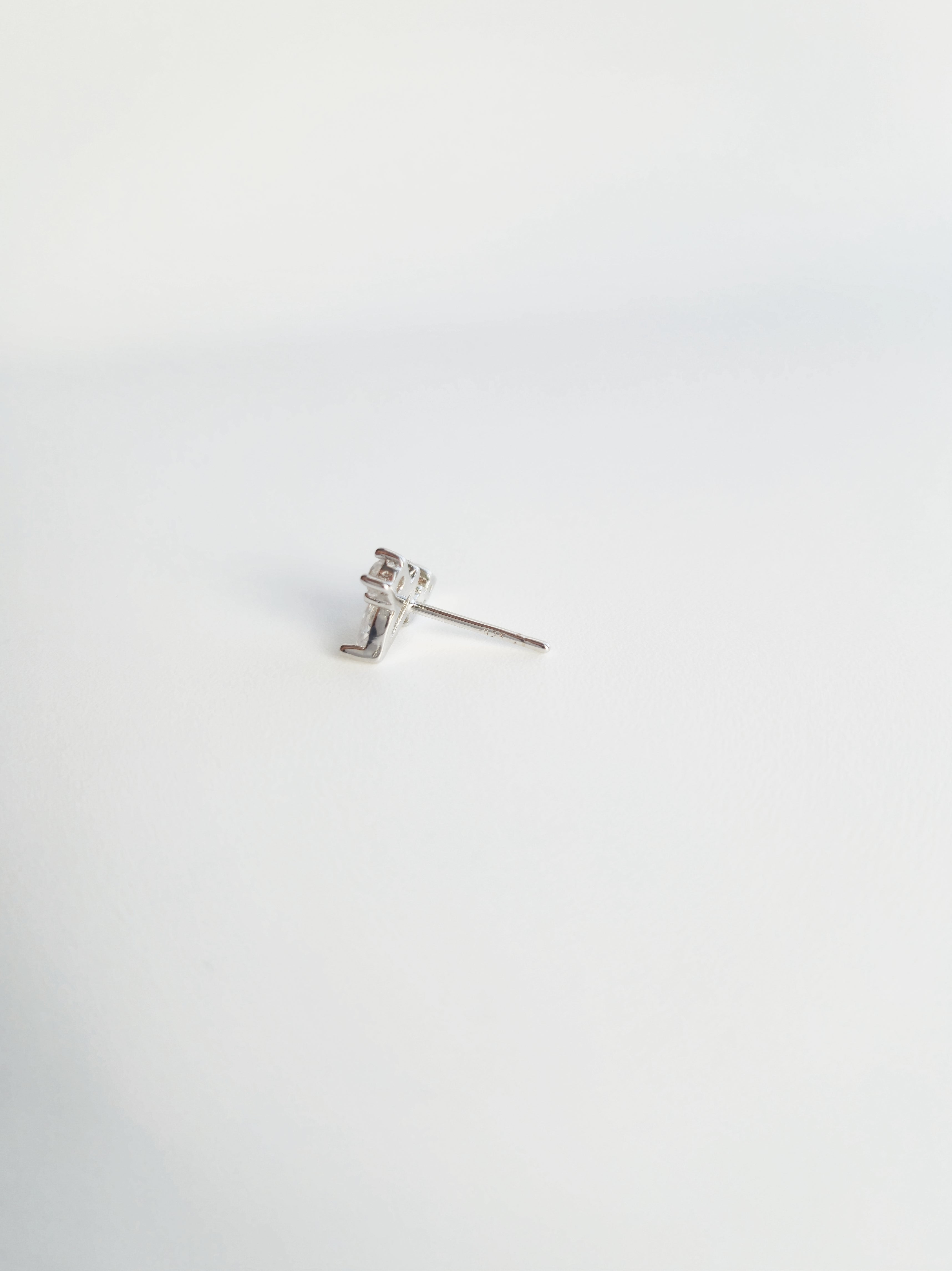 Boucle D'oreille Constellation Argent 925 et Zircons Gauche