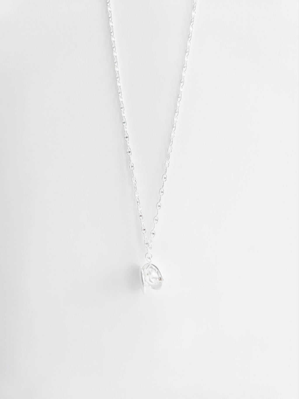 Collier Médaillon photo mot en Argent 925