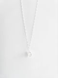 Collier Médaillon photo mot en Argent 925