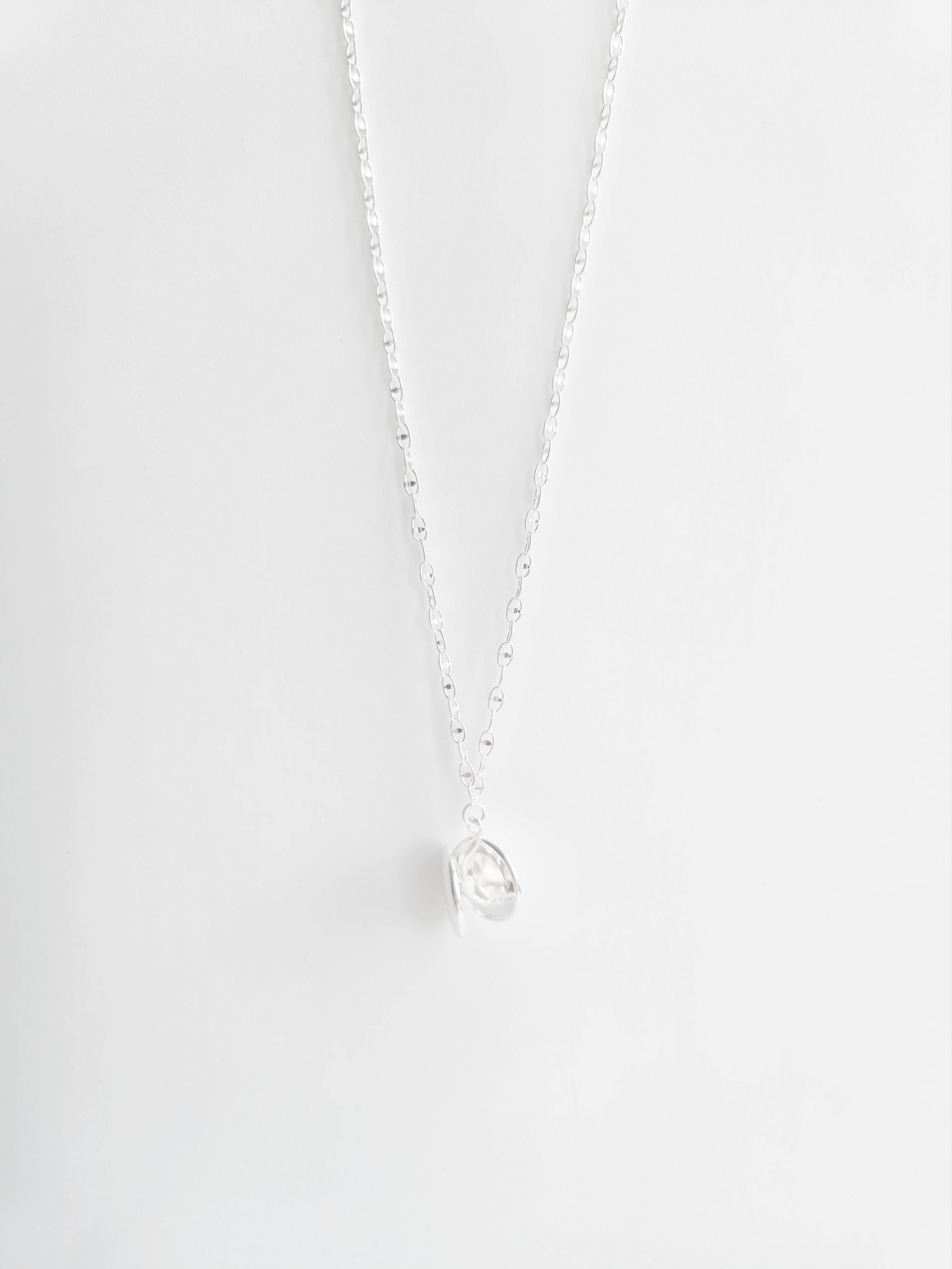 Collier Médaillon photo mot en Argent 925