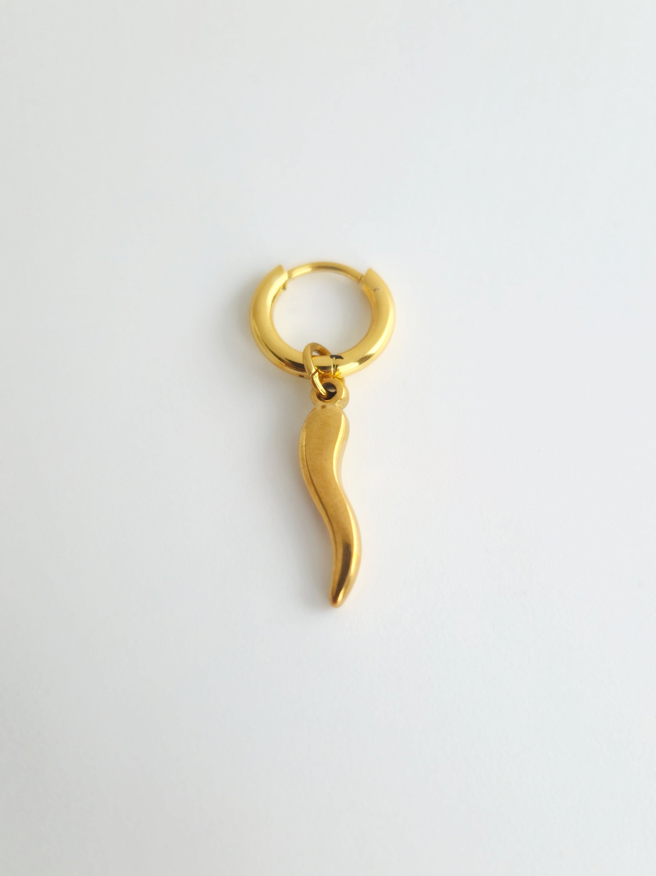 Charm Piment Acier Inoxydable Doré