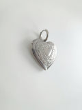 Charm Coeur Médaillon en Acier Inoxydable