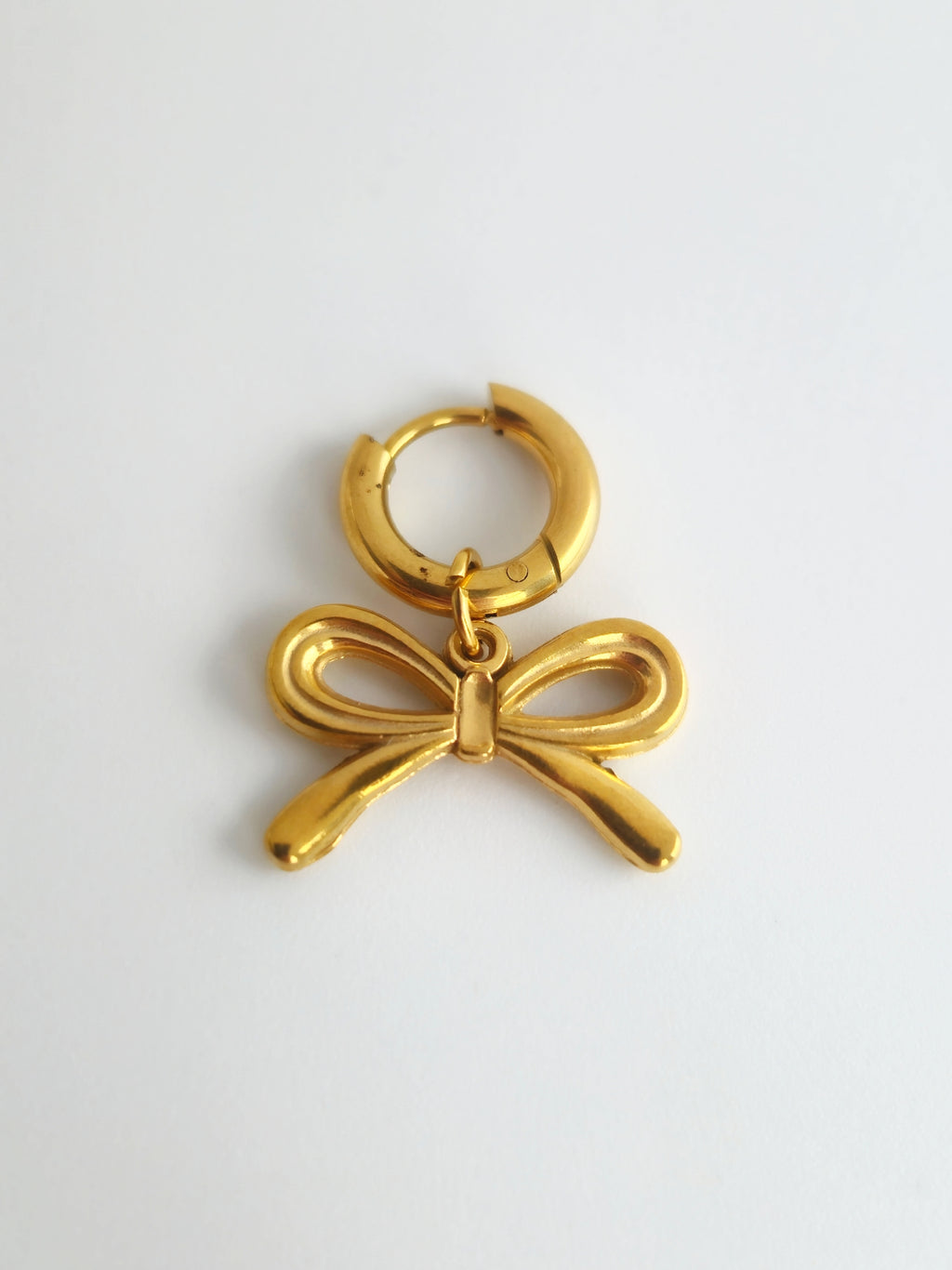 Charm Petit Noeud en Acier inoxydable