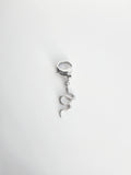 Charm Serpent en Acier Inoxydable