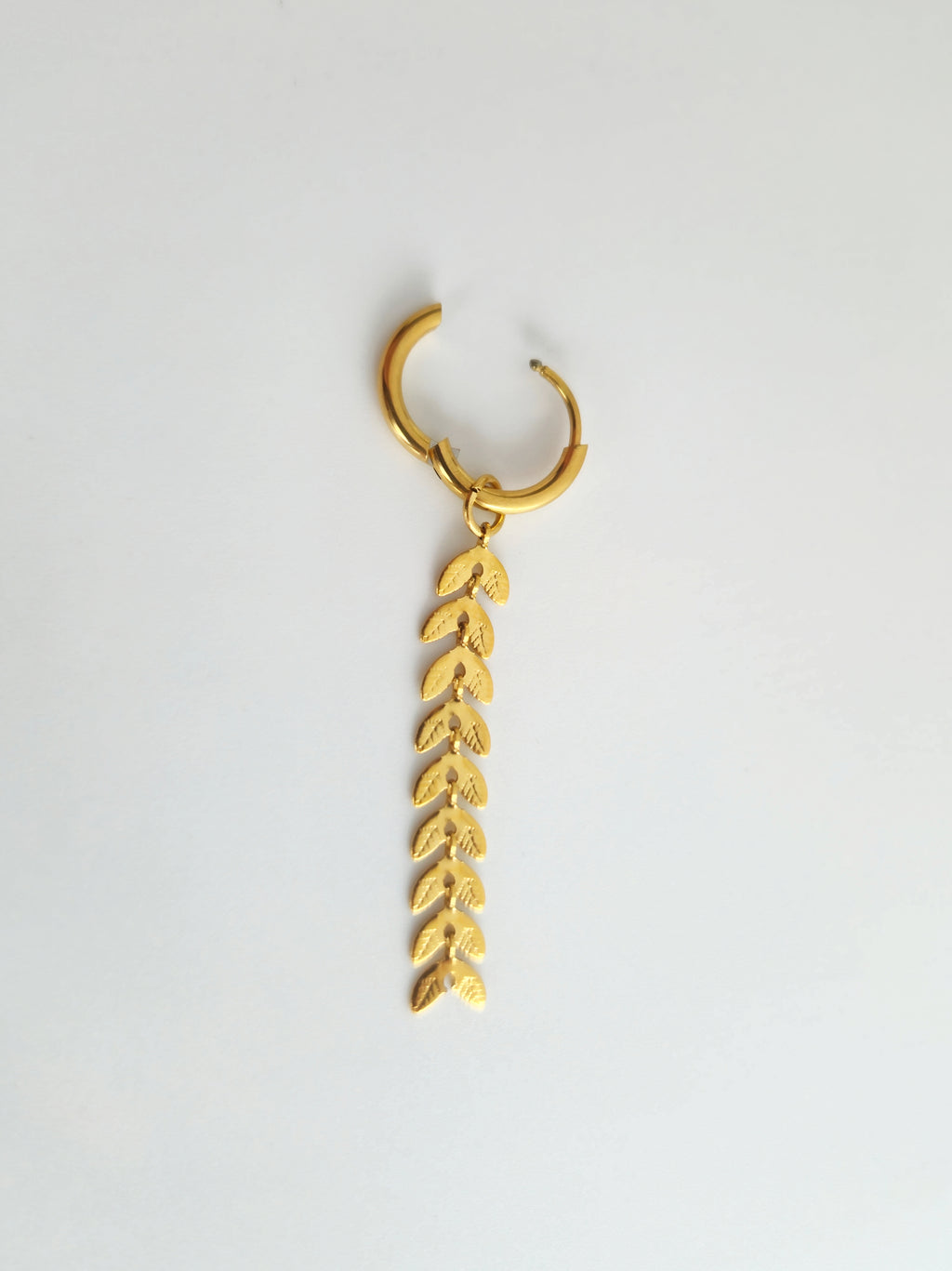Charm pendant épis de blés en Acier Inoxydable Doré