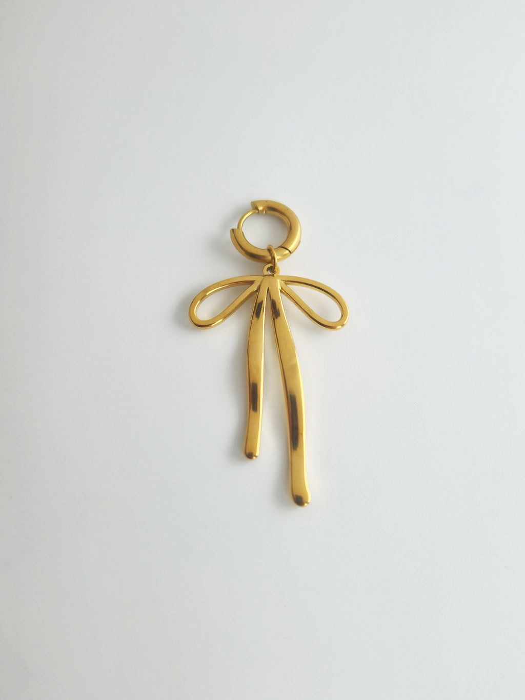 Charm Grand Noeud en Acier inoxydable