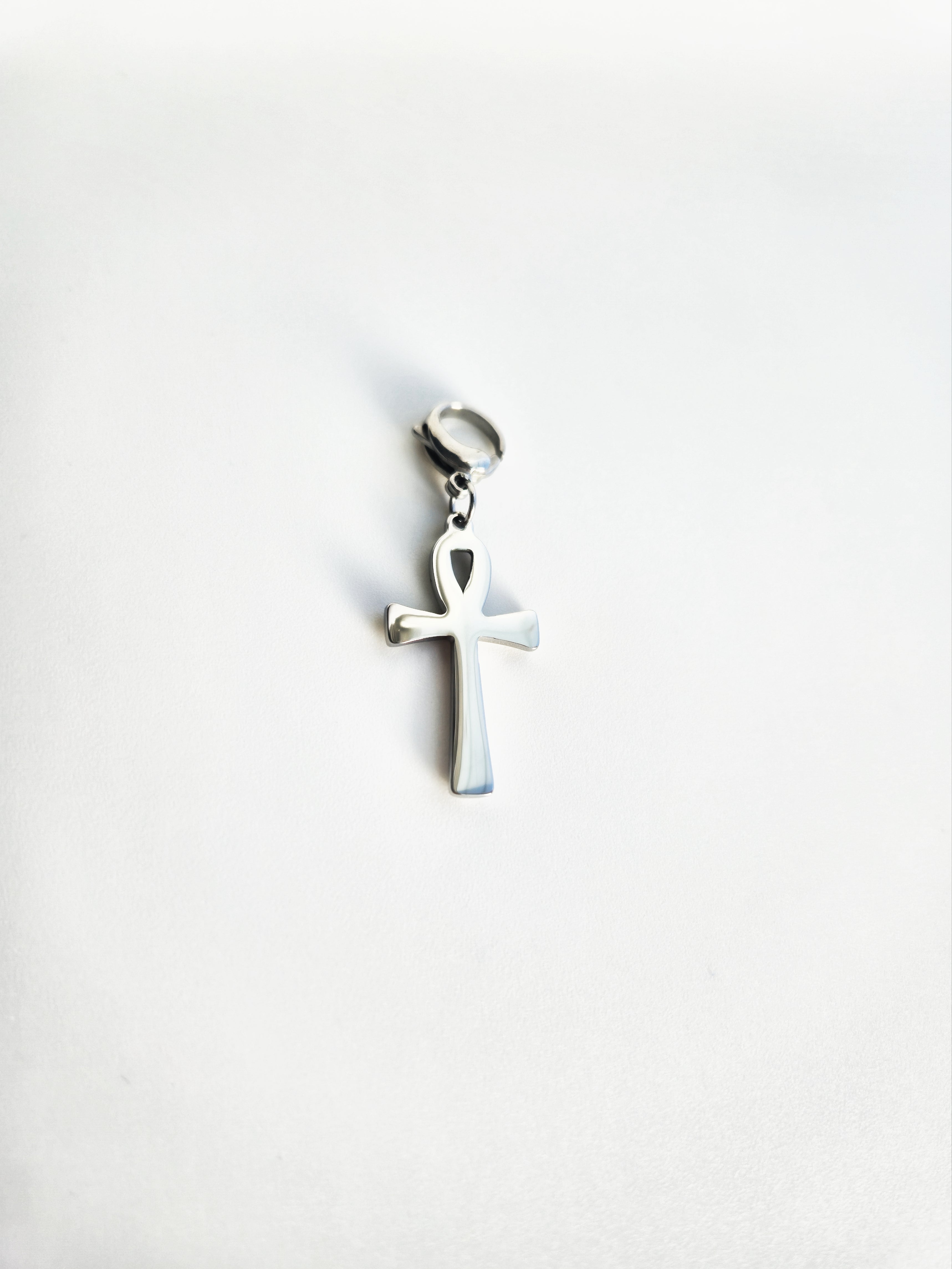 Charm Croix Egyptienne Ankh en Acier Inoxydable