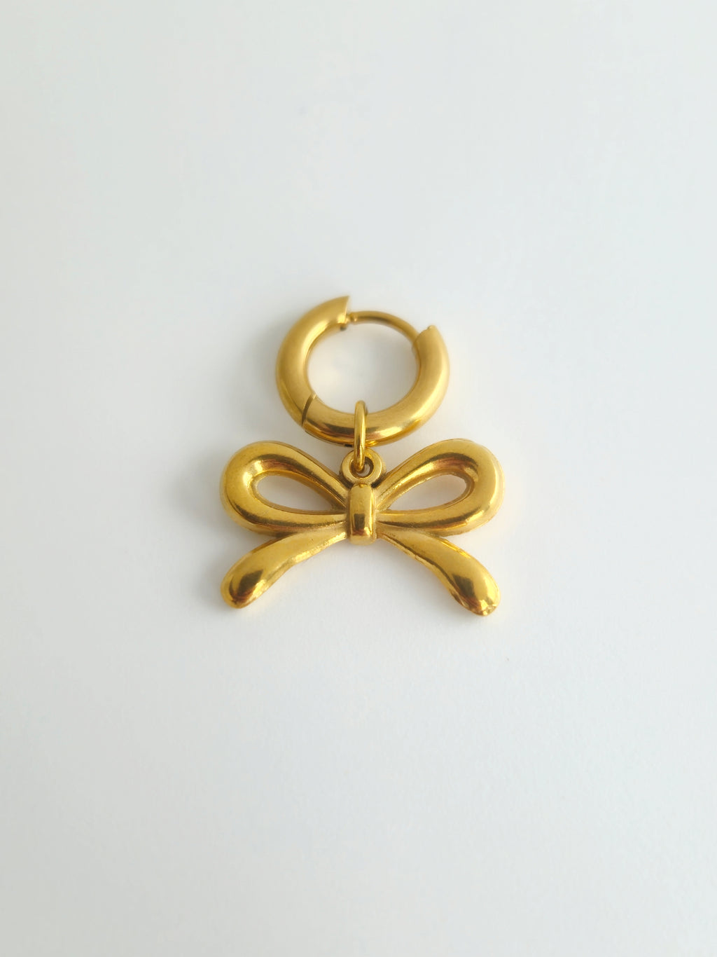 Charm Petit Noeud en Acier inoxydable