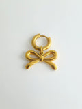 Charm Petit Noeud en Acier inoxydable