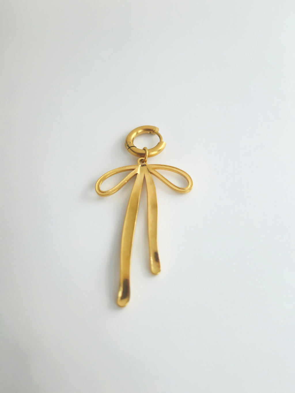 Charm Grand Noeud en Acier inoxydable