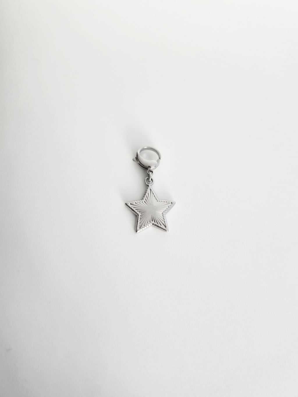Charm étoile en Acier Inoxydable