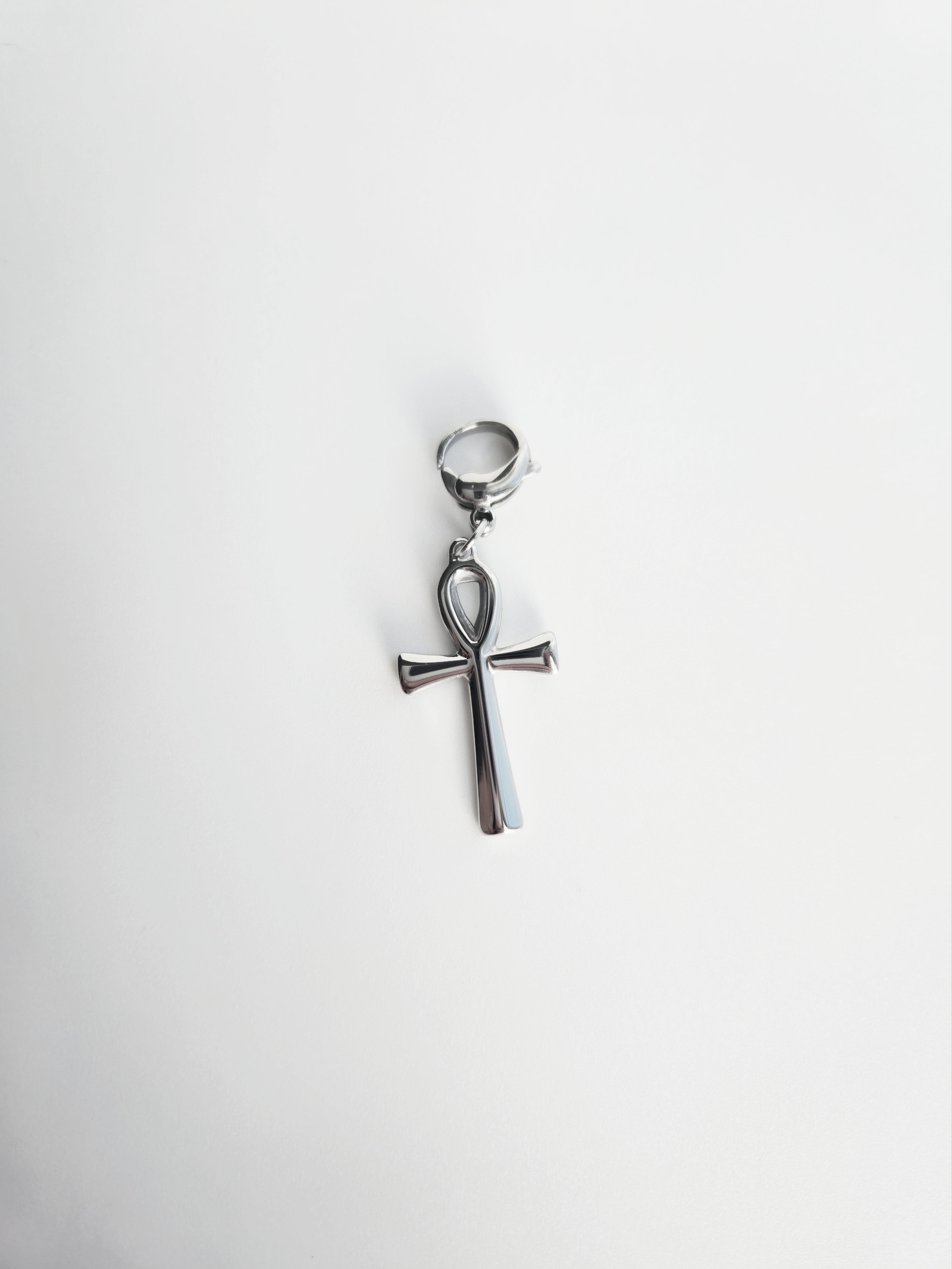 Charm Croix Egyptienne Ankh en Acier Inoxydable
