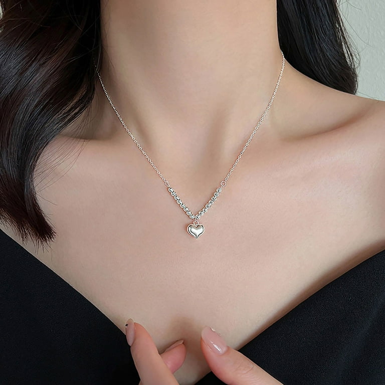 Collier Coeur en Argent 925