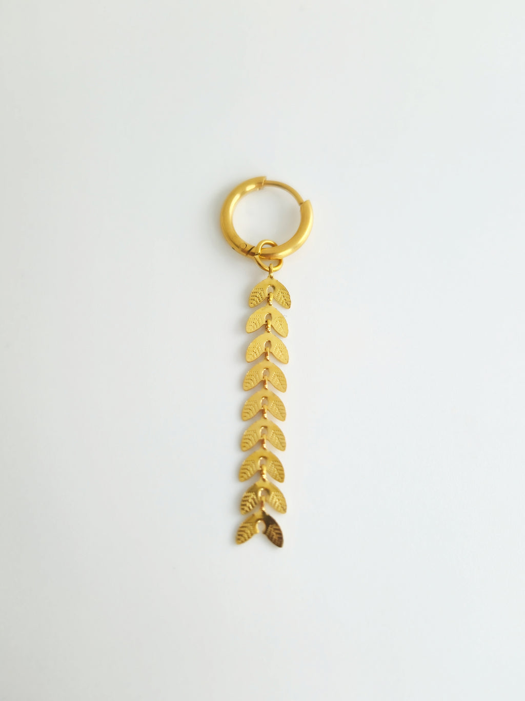 Charm pendant épis de blés en Acier Inoxydable Doré