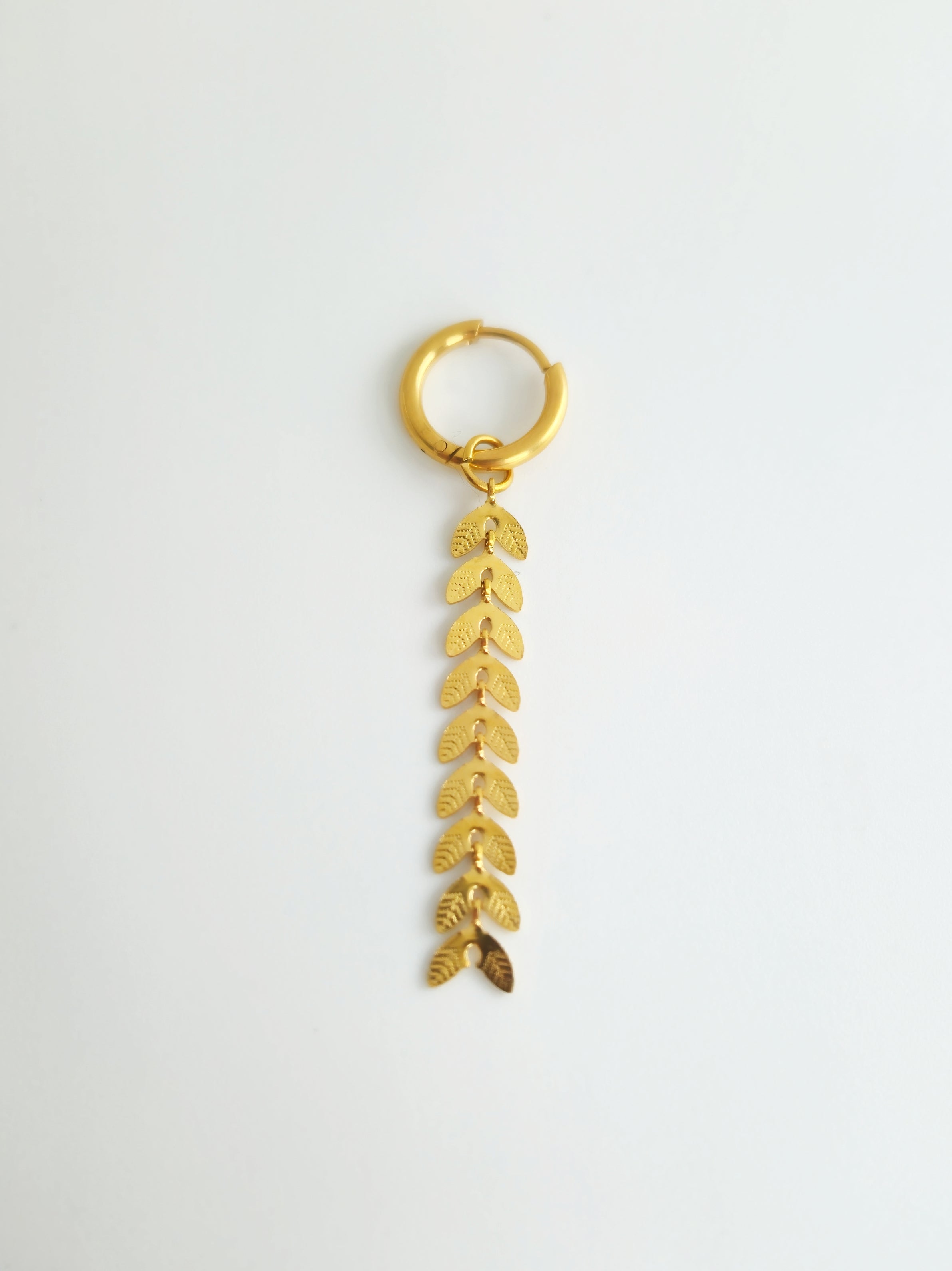 Charm pendant épis de blés en Acier Inoxydable Doré
