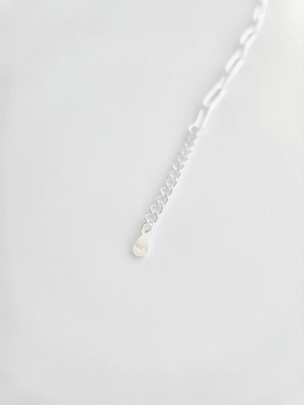 Bracelet à maillons fins entremêlés en Argent 925