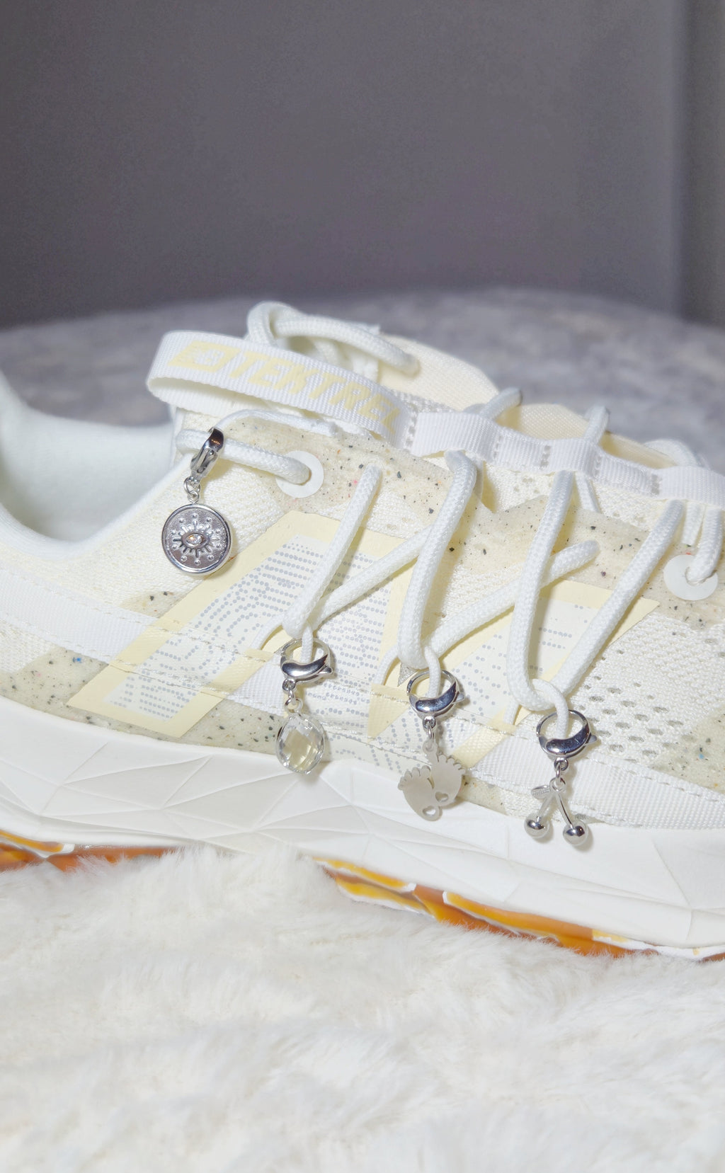 Charm Pieds d'Enfants en Acier Inoxydable