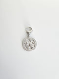 Charm Galaxie en Acier Inoxydable