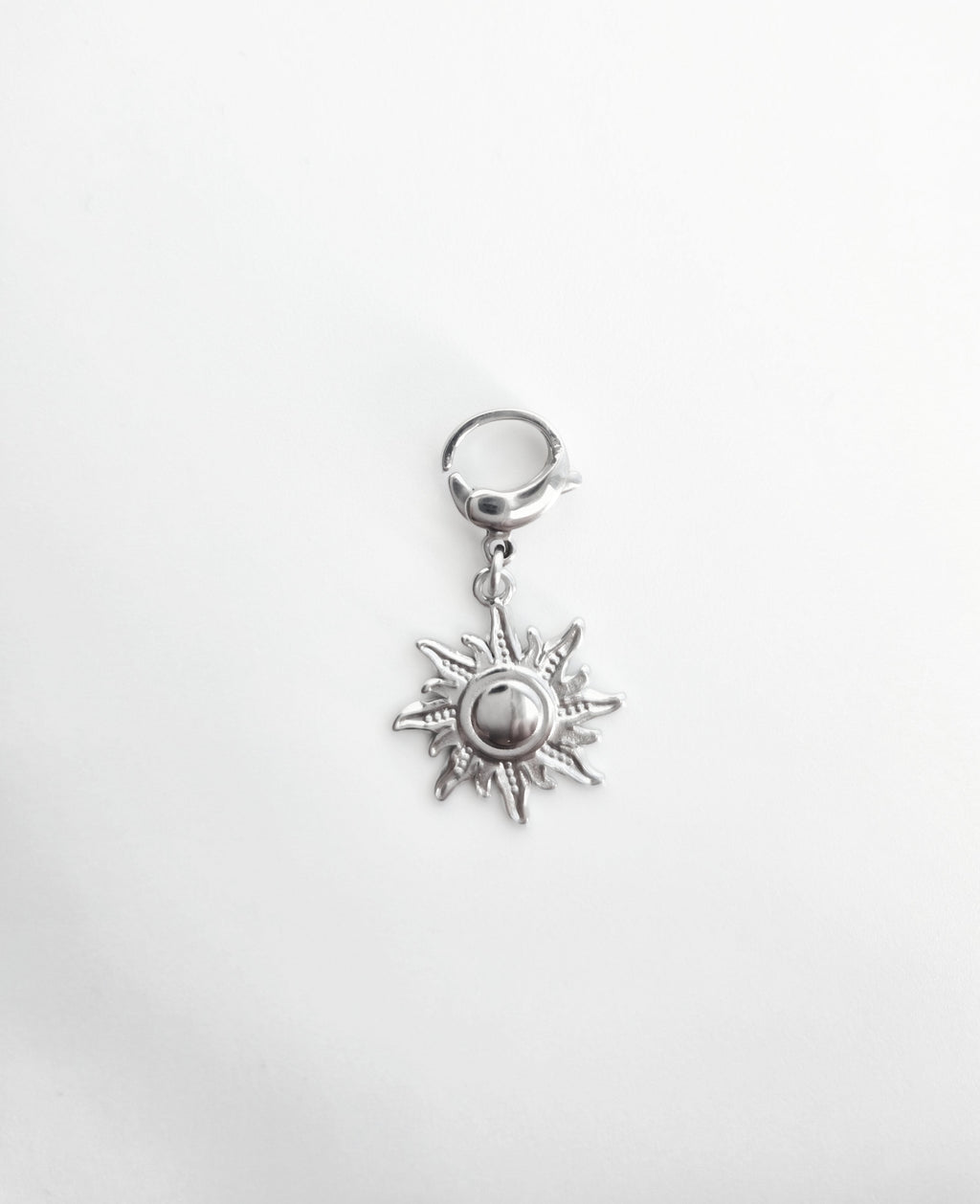 Charm Soleil en Acier Inoxydable