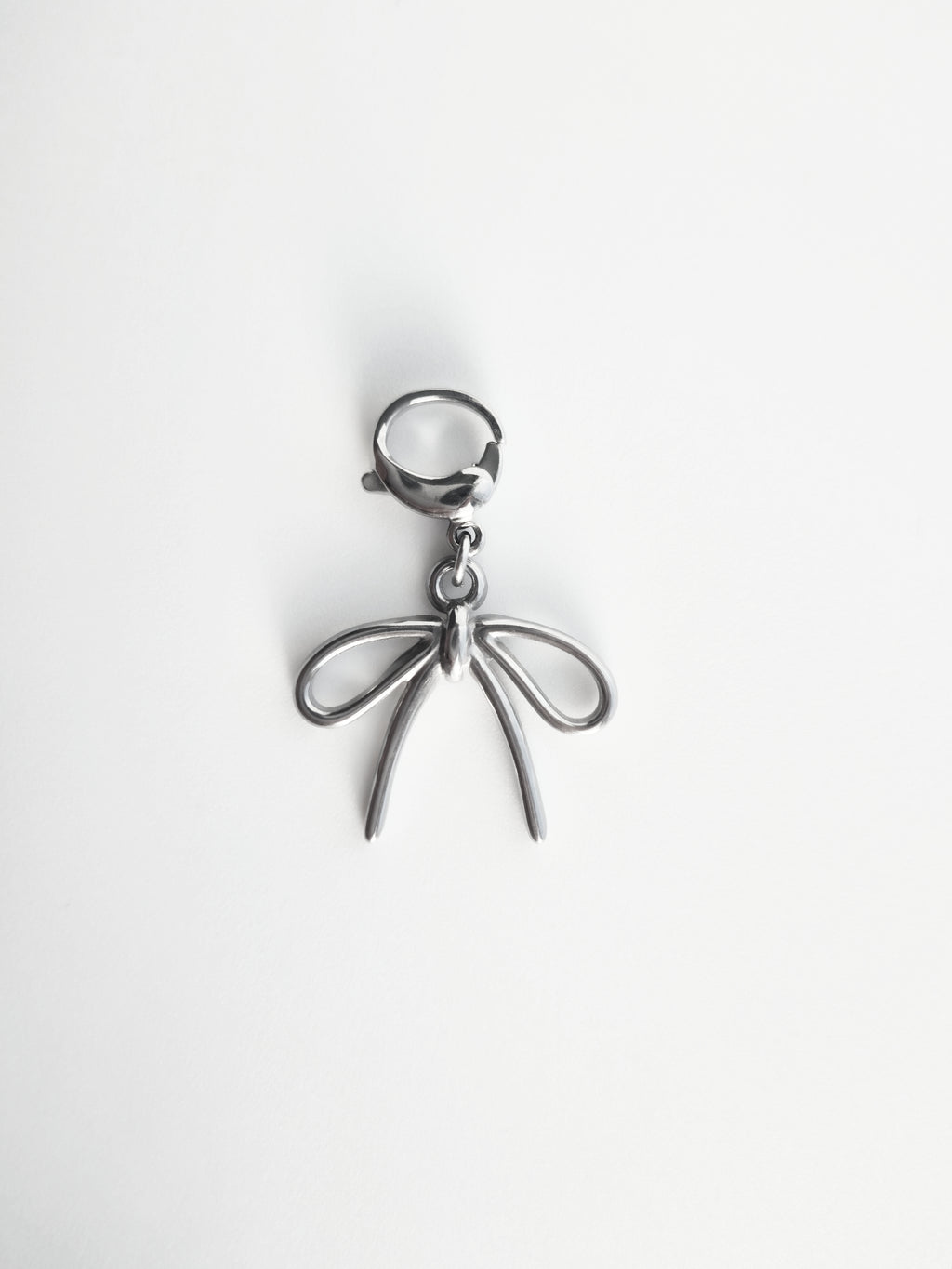 Charm Noeud en Acier Inoxydable