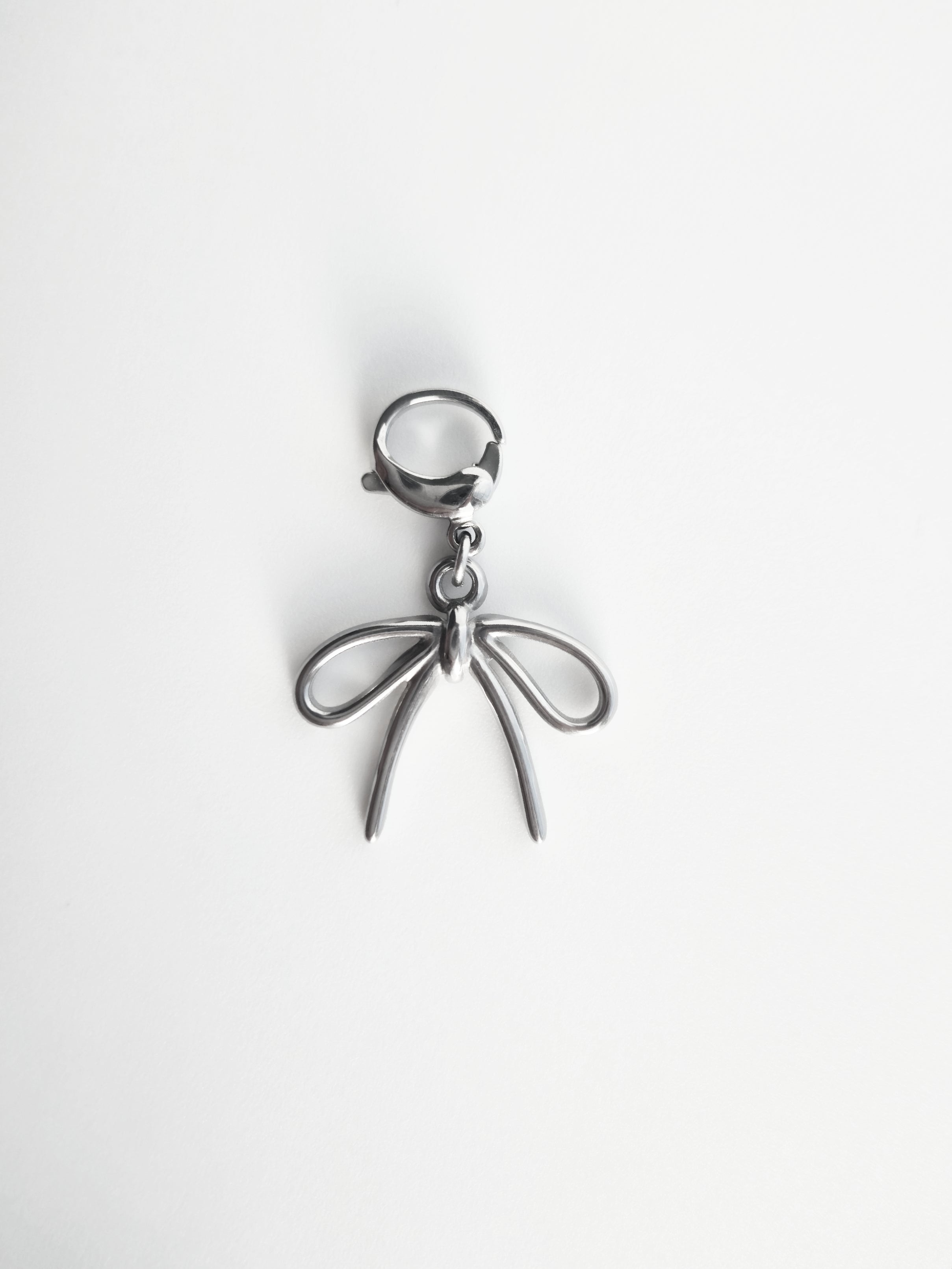 Charm Noeud en Acier Inoxydable