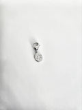 Charm patte de chat chien en Acier Inoxydable