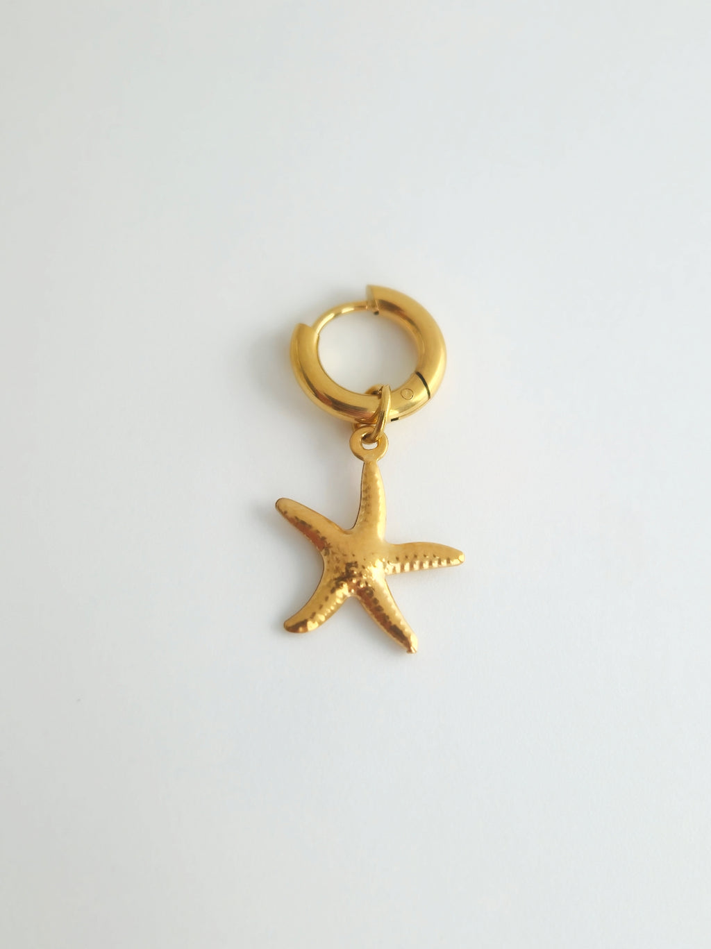 Charm étoile en Acier Inoxydable Doré
