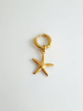 Charm étoile en Acier Inoxydable Doré