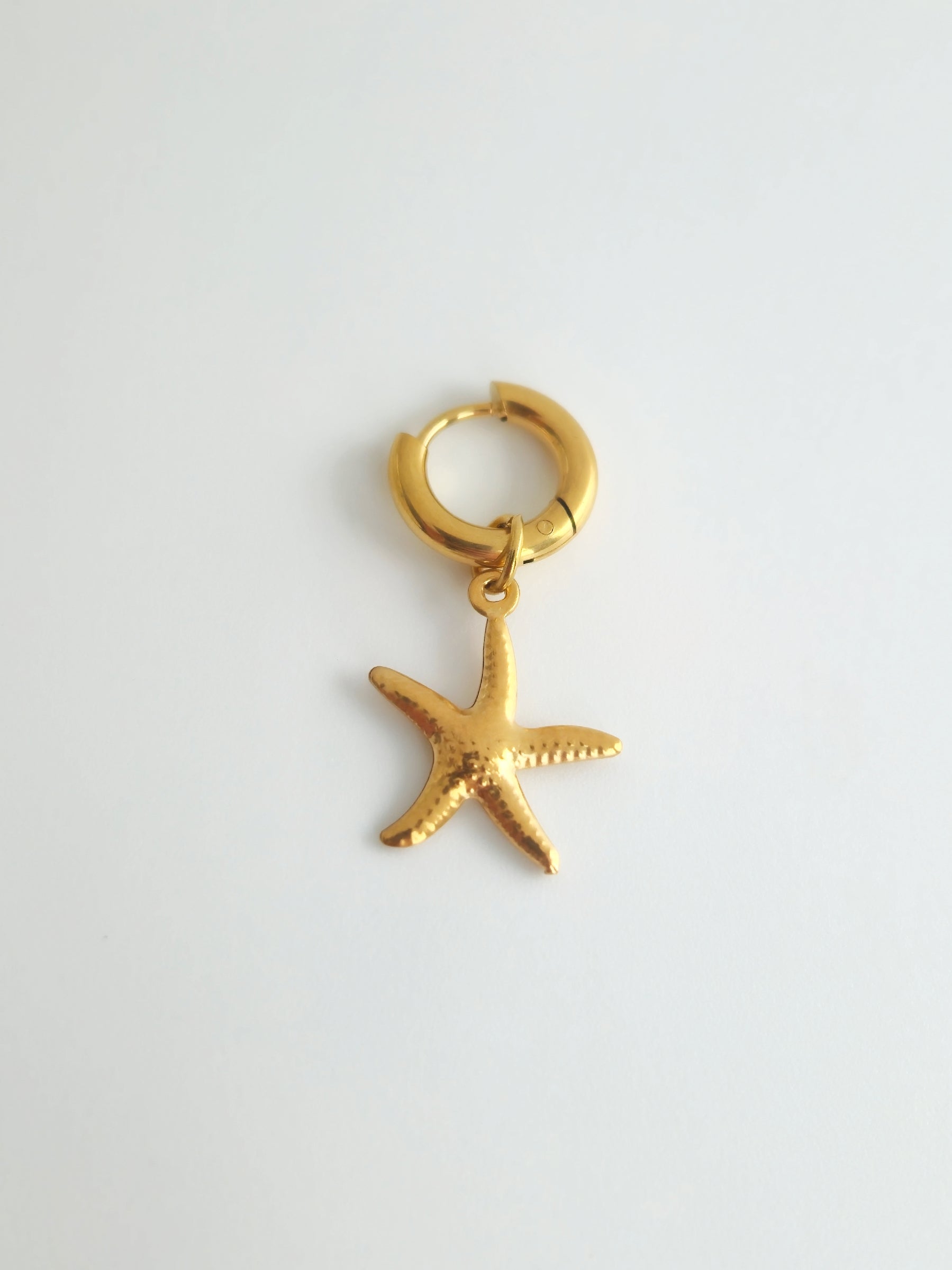 Charm étoile en Acier Inoxydable Doré